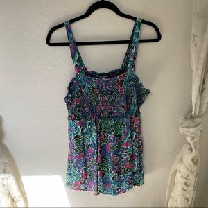 Cute colorful blouse from Lane Bryant